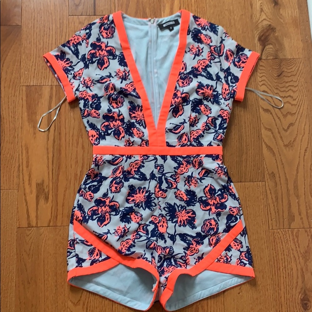 Floral Missguided romper